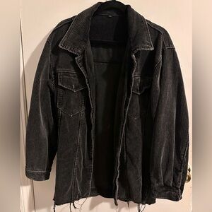 Women’s Black Corduroy Jacket
